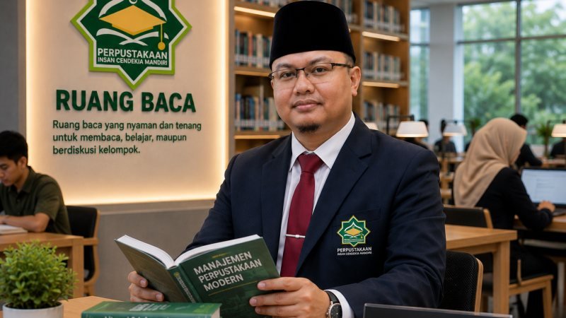 Layanan Ruang Baca Perpustakaan Insan Cendekia Mandiri